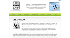 Desktop Screenshot of lifeafterlaw.com