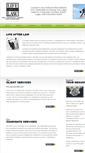 Mobile Screenshot of lifeafterlaw.com